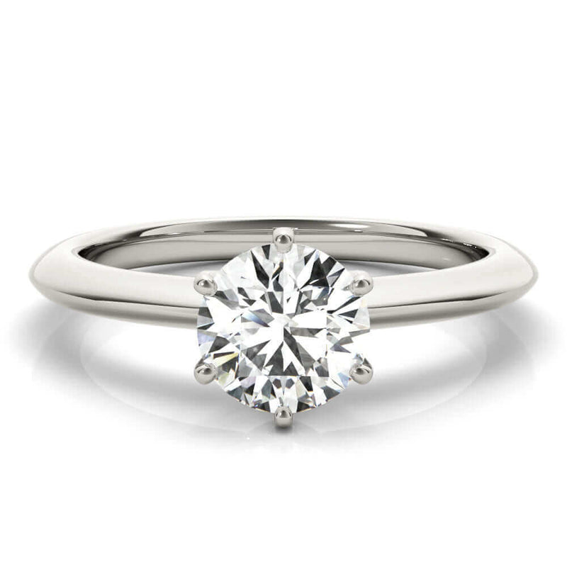 White Diamond Engagement