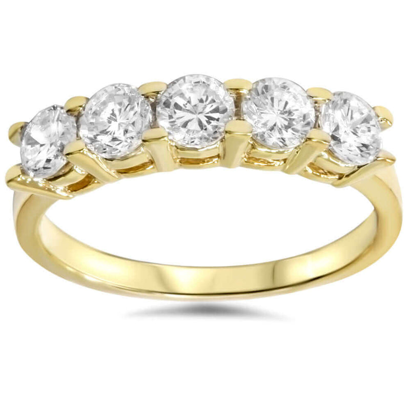 Five Stone Anniversary Ring 