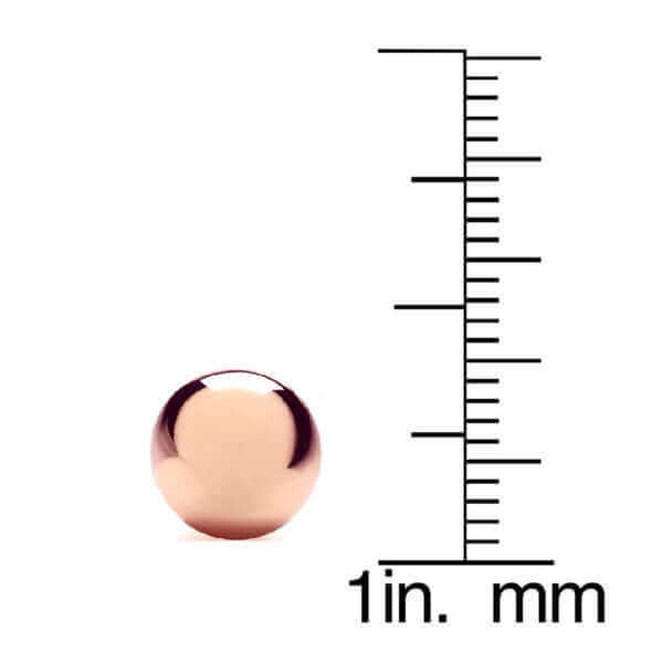 Gold Ball Earrings