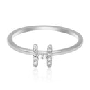 Sterling Silver Diamond