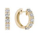 White Diamond Earrings