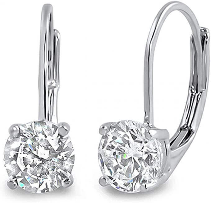 Leverback Drop Earrings