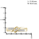 I Love Us Two-Stone Ring