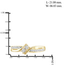 I Love Us Two-Stone Ring