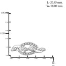 I Love Us Two-Stone Ring