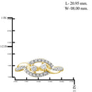 I Love Us Two-Stone Ring