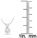 Diamond Solitaire Pendants