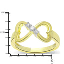 3 stone Anniversary Band Rings