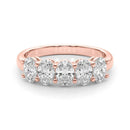 Diamond Five Stone Anniversary Band