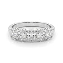 Diamond Five Stone Anniversary Band